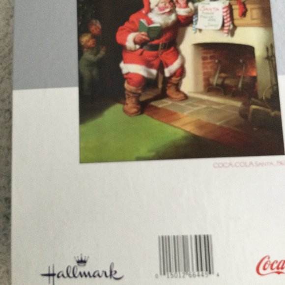 Twas the Night Before Christmas Story Book - COCA COLA 1st Edition Holiday Book - Picture 2 of 7